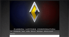 Desktop Screenshot of carbonmotors.com